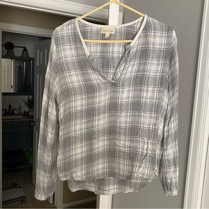 Cloth & Stone Flannel Top